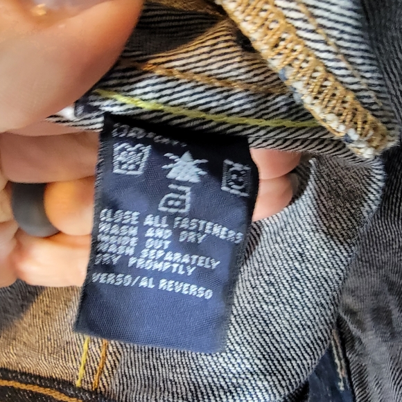 Tommy Hilfiger cropped jean Jacket S/P - Picture 8 of 14